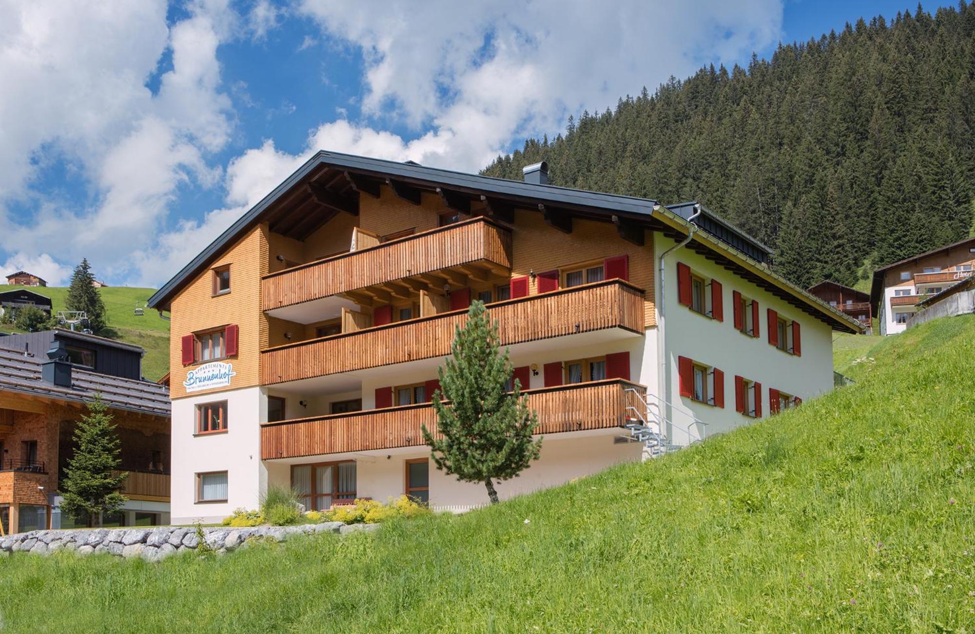 Aparthotel Brunnenhof Дамульс Экстерьер фото